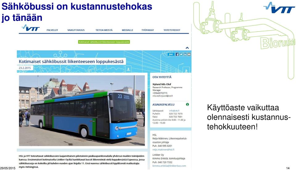 Käyttöaste vaikuttaa