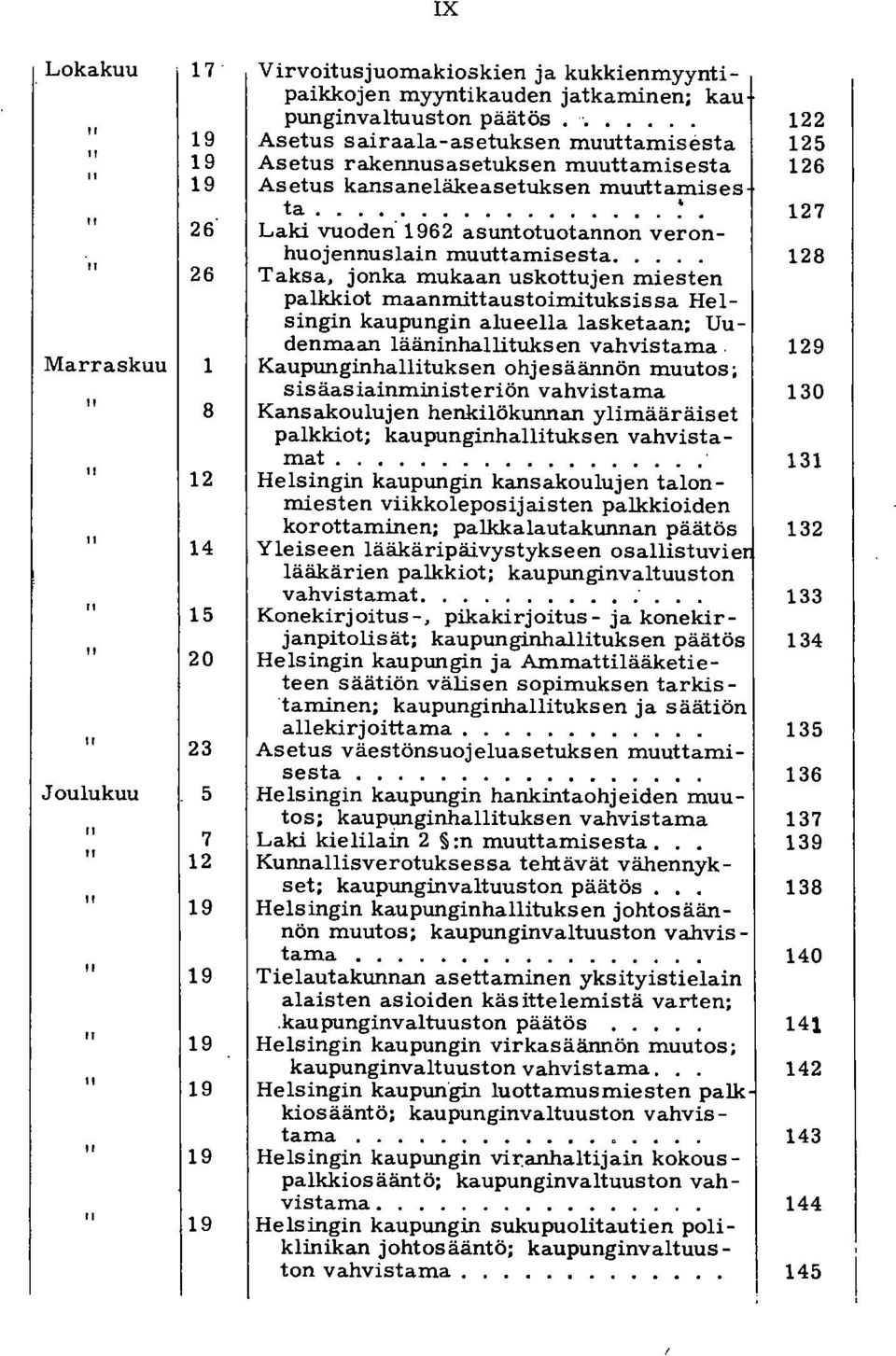 veronhuojennuslain muuttamisesta, Taksa, jonka mukaan uskottujen miesten palkkiot maanmittaustoimituksissa Helsingin kaupungin alueella lasketaan; Uudenmaan lääninhallituksen vahvistama,
