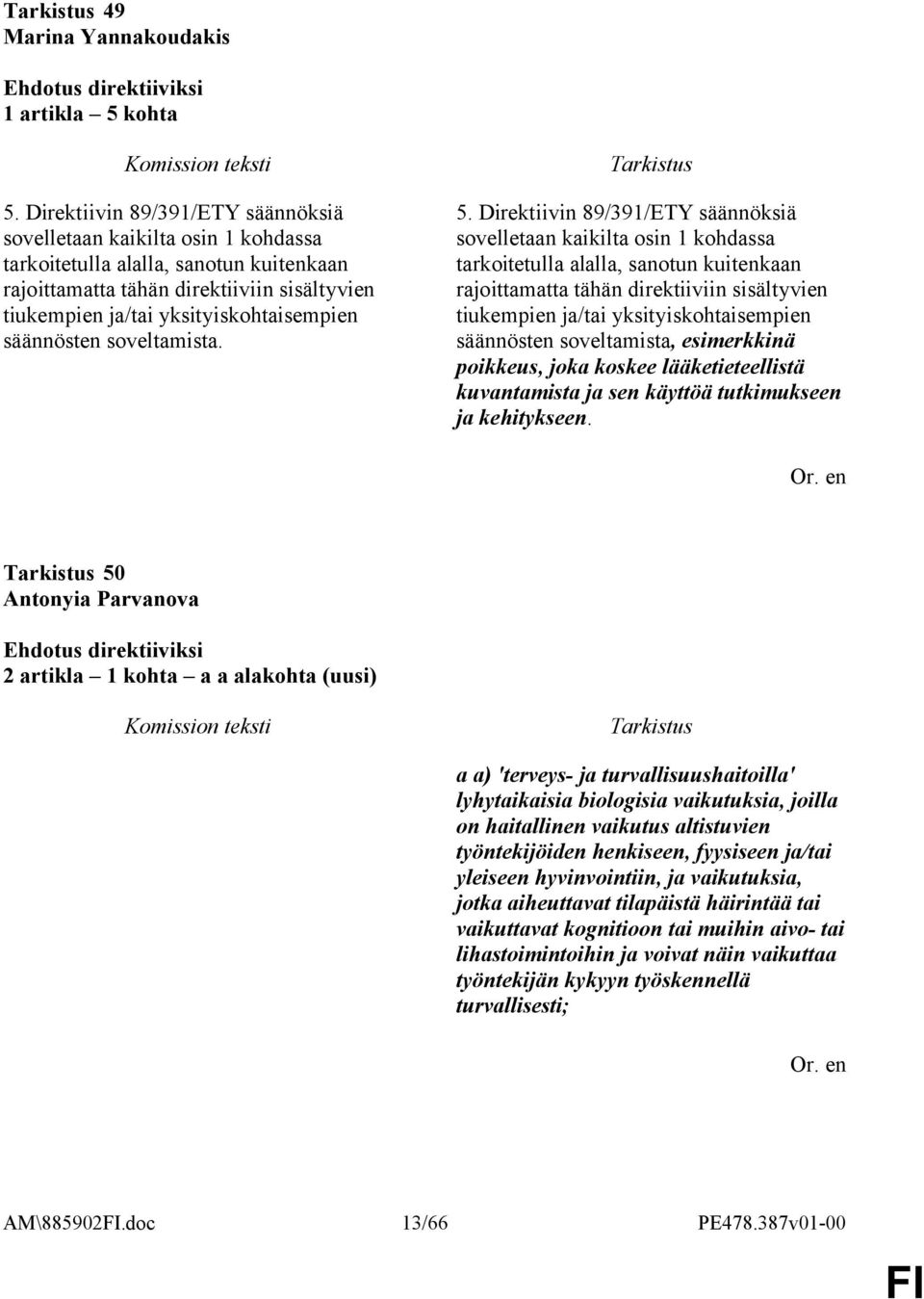 säännösten soveltamista. 5.  säännösten soveltamista, esimerkkinä poikkeus, joka koskee lääketieteellistä kuvantamista ja sen käyttöä tutkimukseen ja kehitykseen.