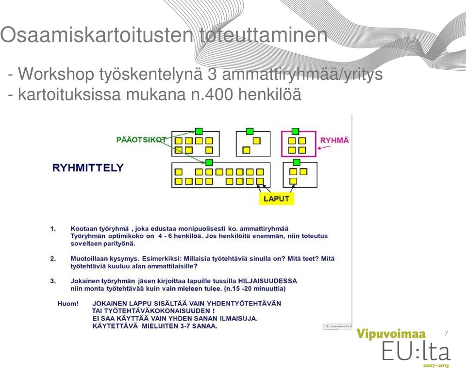 työskentelynä 3