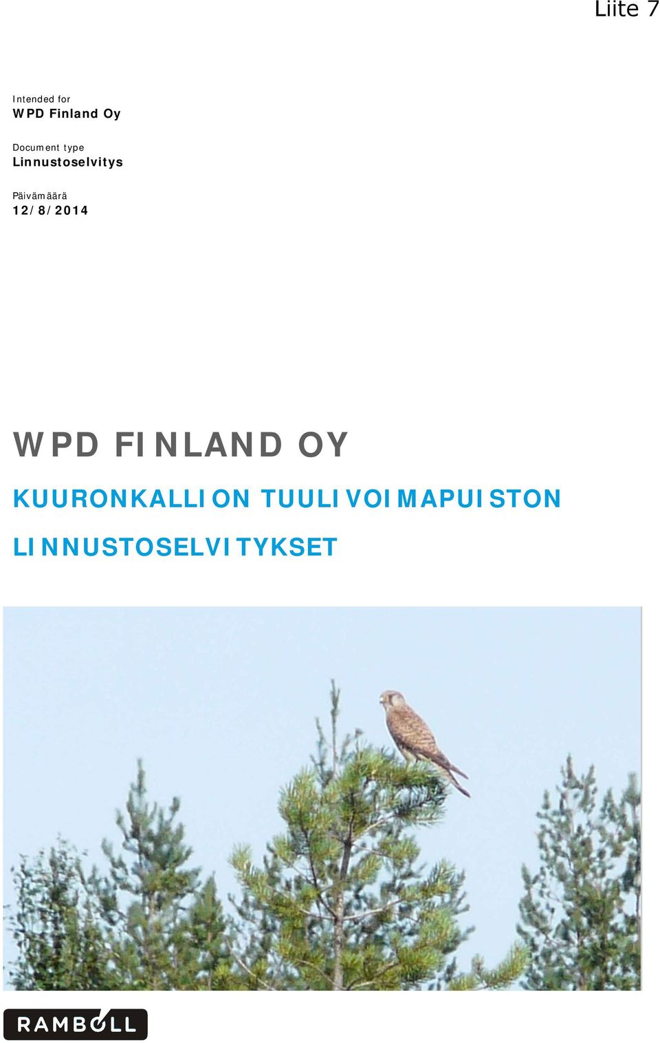 12/8/2014 WPD FINLAND OY