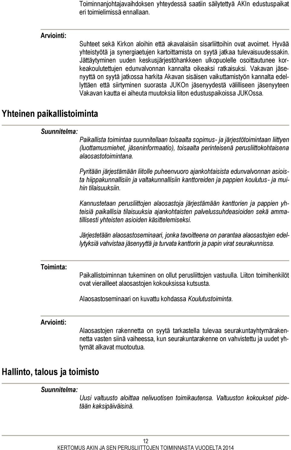 Jättäytyminen uuden keskusjärjestöhankkeen ulkopuolelle osoittautunee korkeakoulutettujen edunvalvonnan kannalta oikeaksi ratkaisuksi.