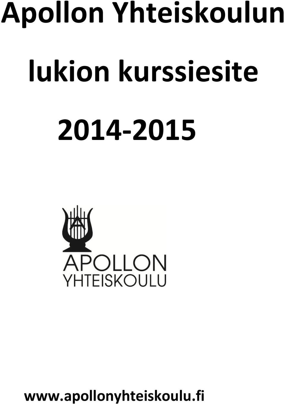 lukion kurssiesite