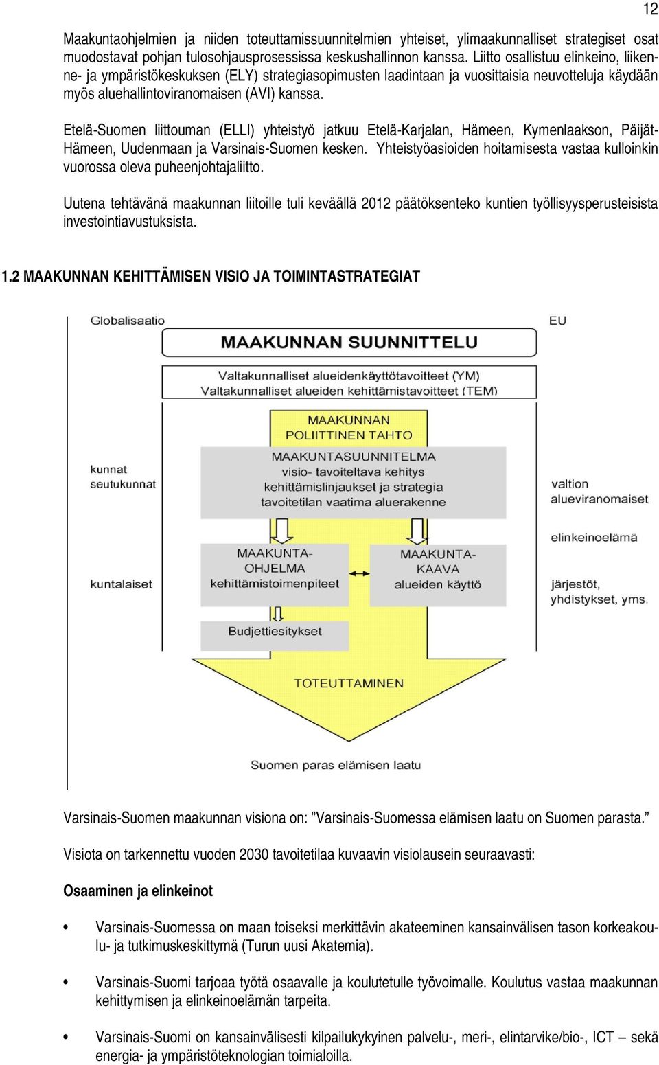 Etelä-Suomen liittouman (ELLI) yhteistyö jatkuu Etelä-Karjalan, Hämeen, Kymenlaakson, Päijät- Hämeen, Uudenmaan ja Varsinais-Suomen kesken.