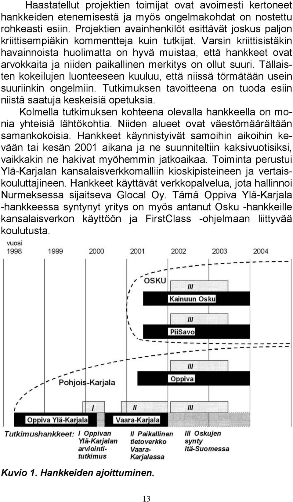 Varsin kriittisistäkin havainnoista huolimatta on hyvä muistaa, että hankkeet ovat arvokkaita ja niiden paikallinen merkitys on ollut suuri.