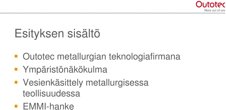 Ympäristönäkökulma