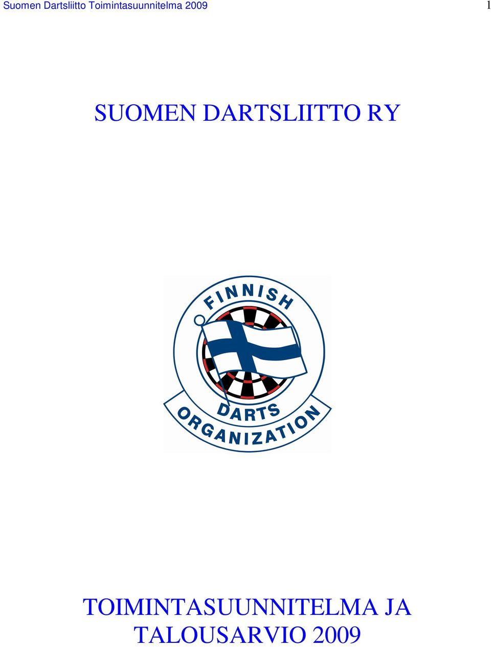 SUOMEN DARTSLIITTO RY