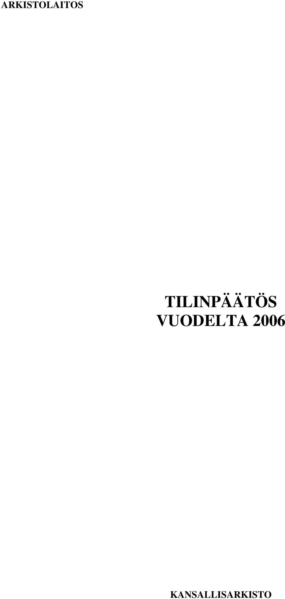 VUODELTA 2006