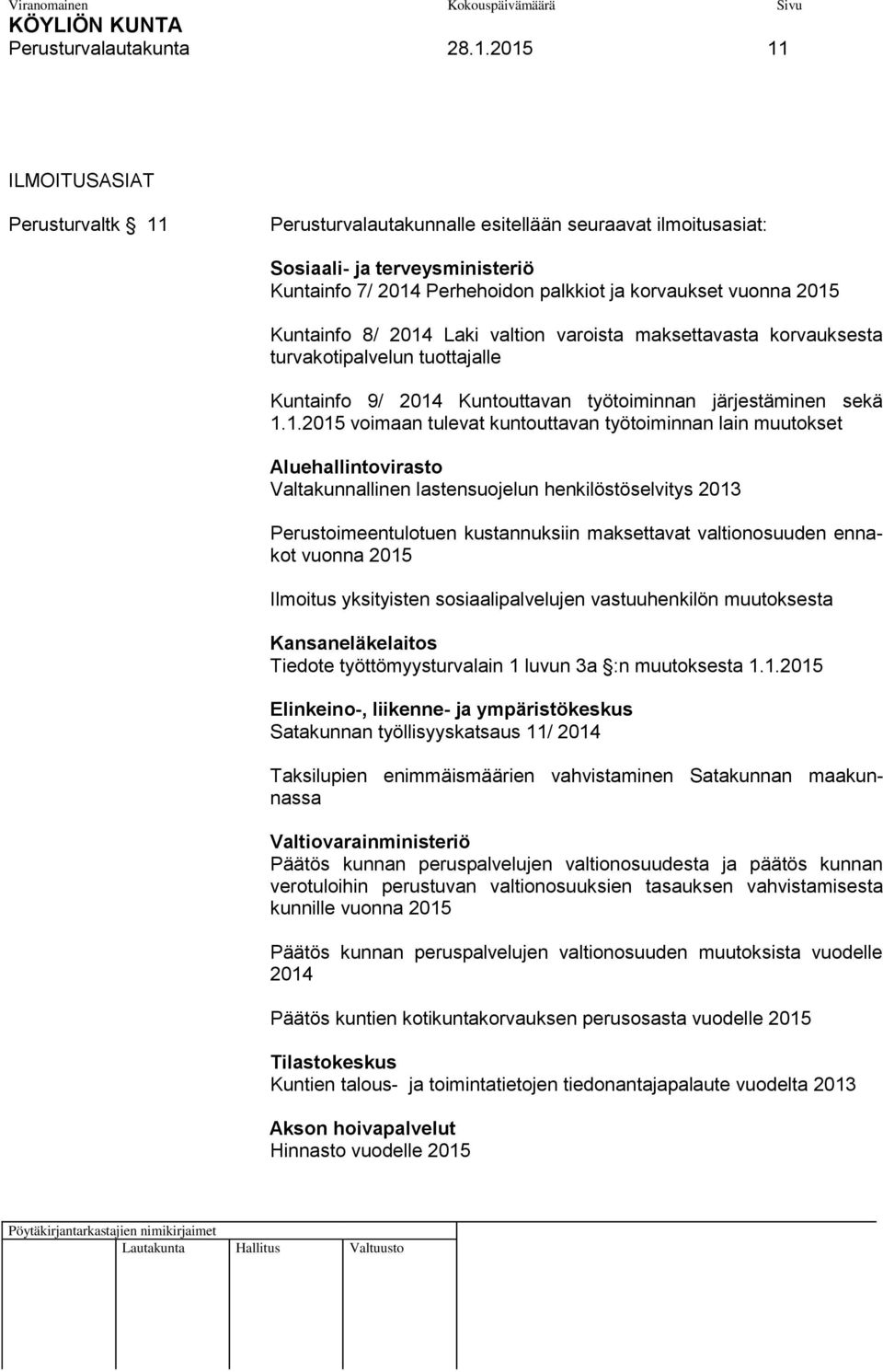 Kuntainfo 8/ 2014