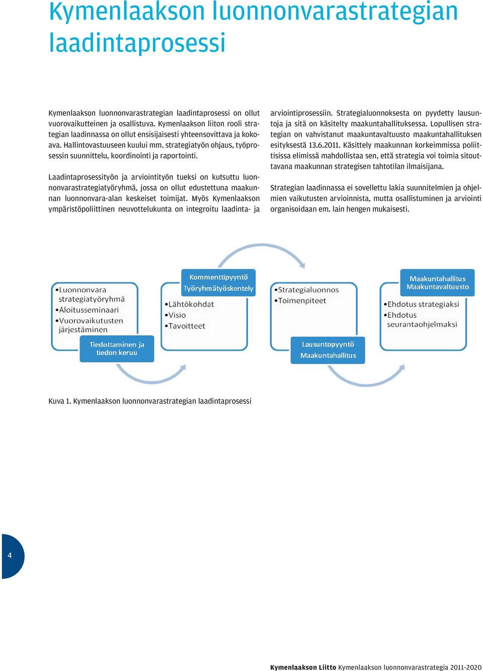 strategiatyön ohjaus, työprosessin suunnittelu, koordinointi ja raportointi.