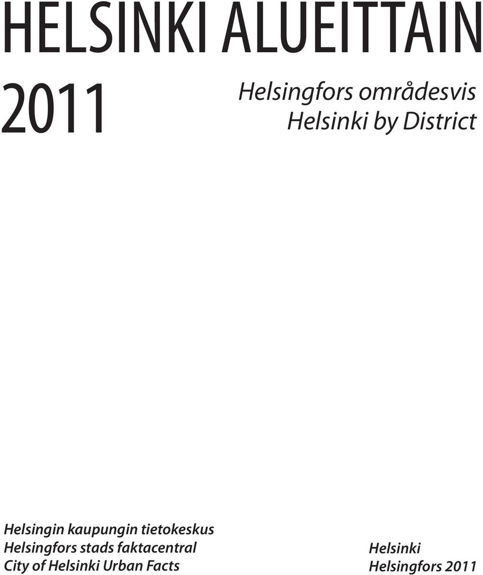 kaupungin tietokeskus Helsingfors stads