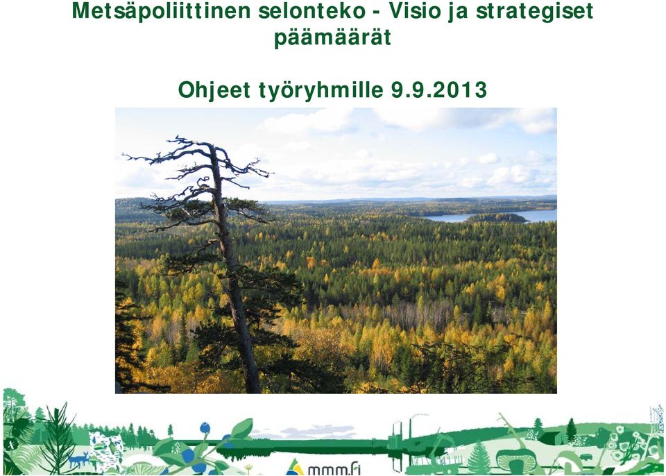 strategiset päämäärät