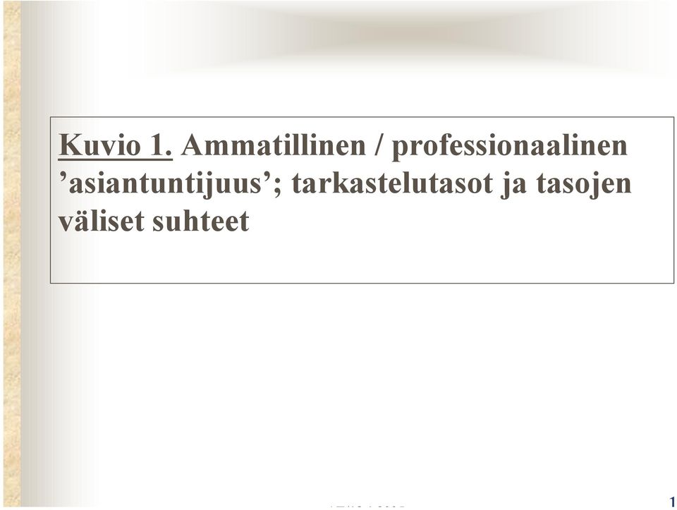 professionaalinen