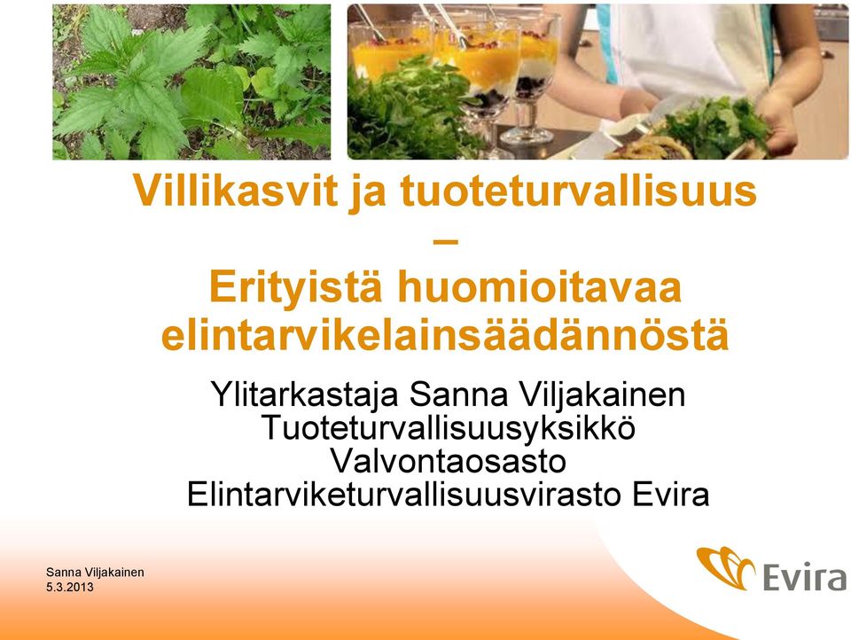 Ylitarkastaja Tuoteturvallisuusyksikkö