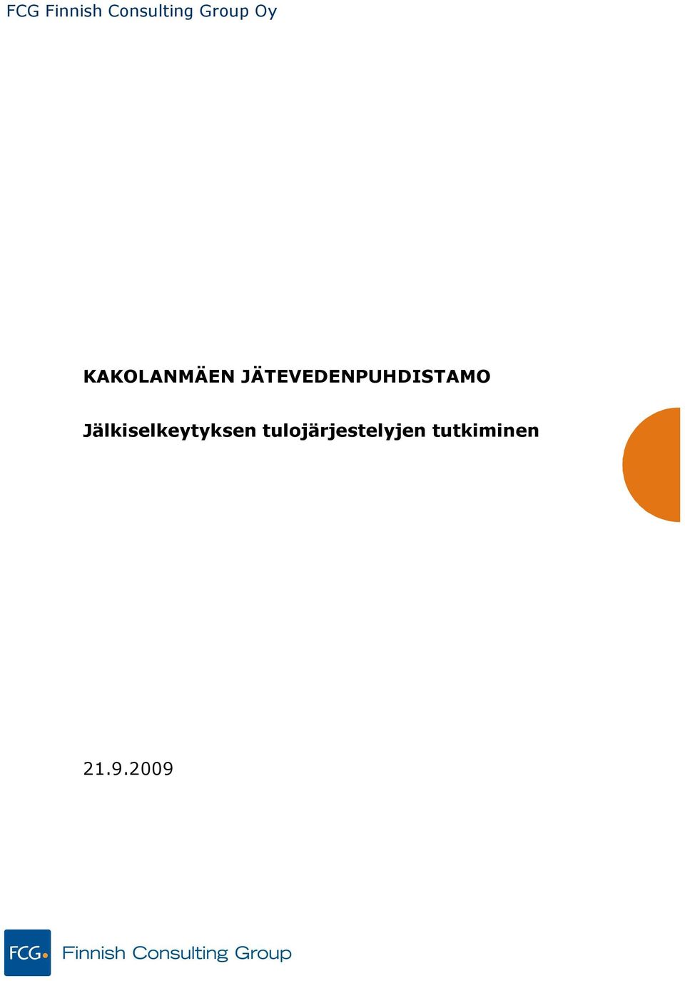 JÄTEVEDENPUHDISTAMO