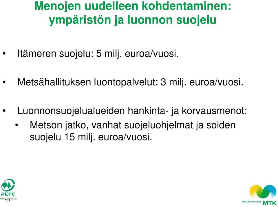 euroa/vuosi.