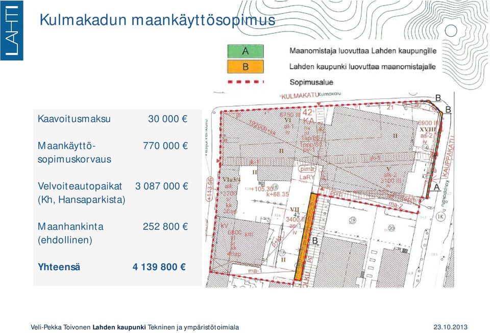 Velvoiteautopaikat 3 087 000 (Kh, Hansaparkista)