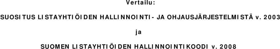 OHJAUSJÄRJESTELMISTÄ v.