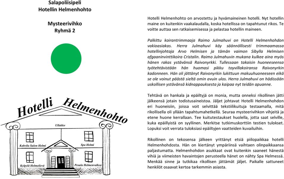 Palkittu koirantrimmaaja Raimo Julmahuvi on Hotelli Helmenhohdon vakioasiakas.