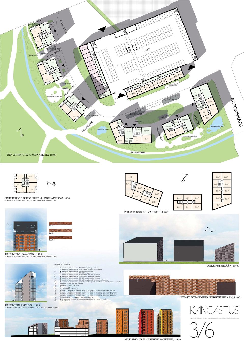 56,0 m2 Yhteistiloja 54,5 m2 L +87,00 2 Yhteistiloja 6 olkupyörä- ja kiinteistövarasto 44,5 m2 3H + + YYIN I I Yhteistiloja T TIIT 113,5 m2 L olkupyörävarasto 60,0 m2 31,0 m2 Yhteistila 41,5 m2 LII J