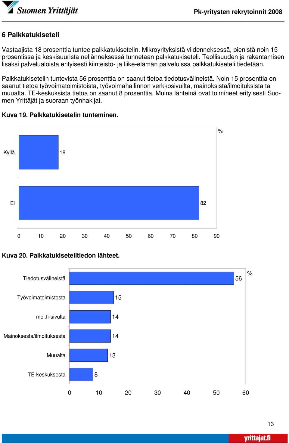 Teollisuuden ja rakentamisen lisäksi palvelualoista erityisesti kiinteistö- ja liike-elämän palveluissa palkkatukiseteli tiedetään.