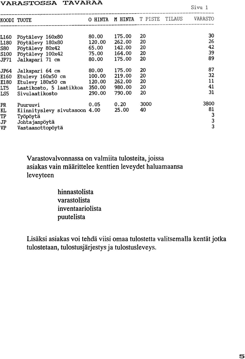 790. 87 2 11 41 1 PR KL TP JP VP Puuruuvi 0.05 Kiinnityslevy sivutasoon 4. Työpöytä Johtajanpöytä Vastaanottopöytä 0. 25.