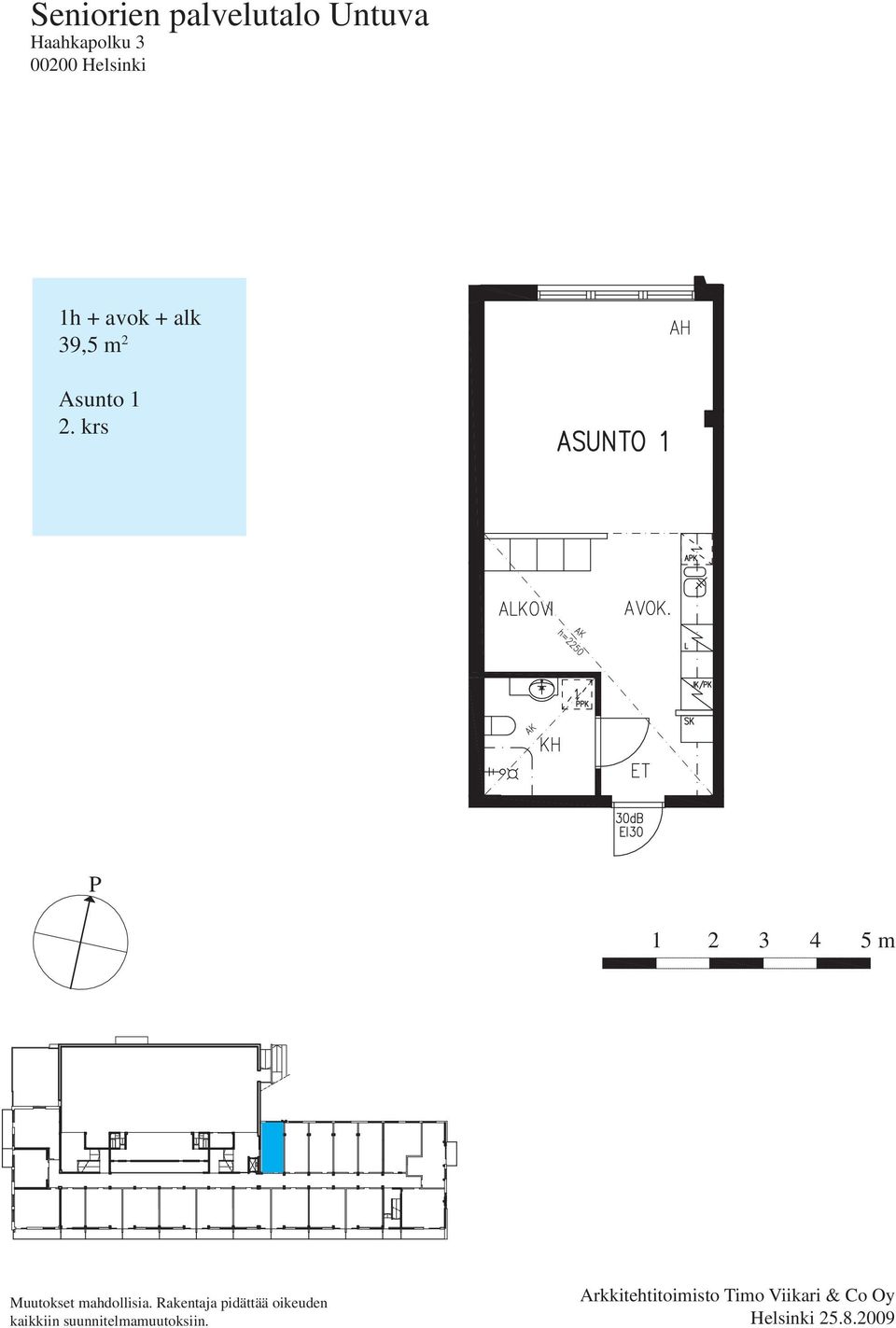 39,5 m 2