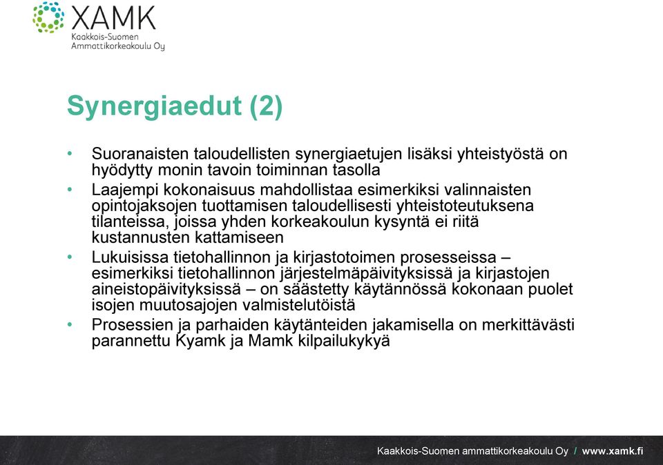 kattamiseen Lukuisissa tietohallinnon ja kirjastotoimen prosesseissa esimerkiksi tietohallinnon järjestelmäpäivityksissä ja kirjastojen aineistopäivityksissä on