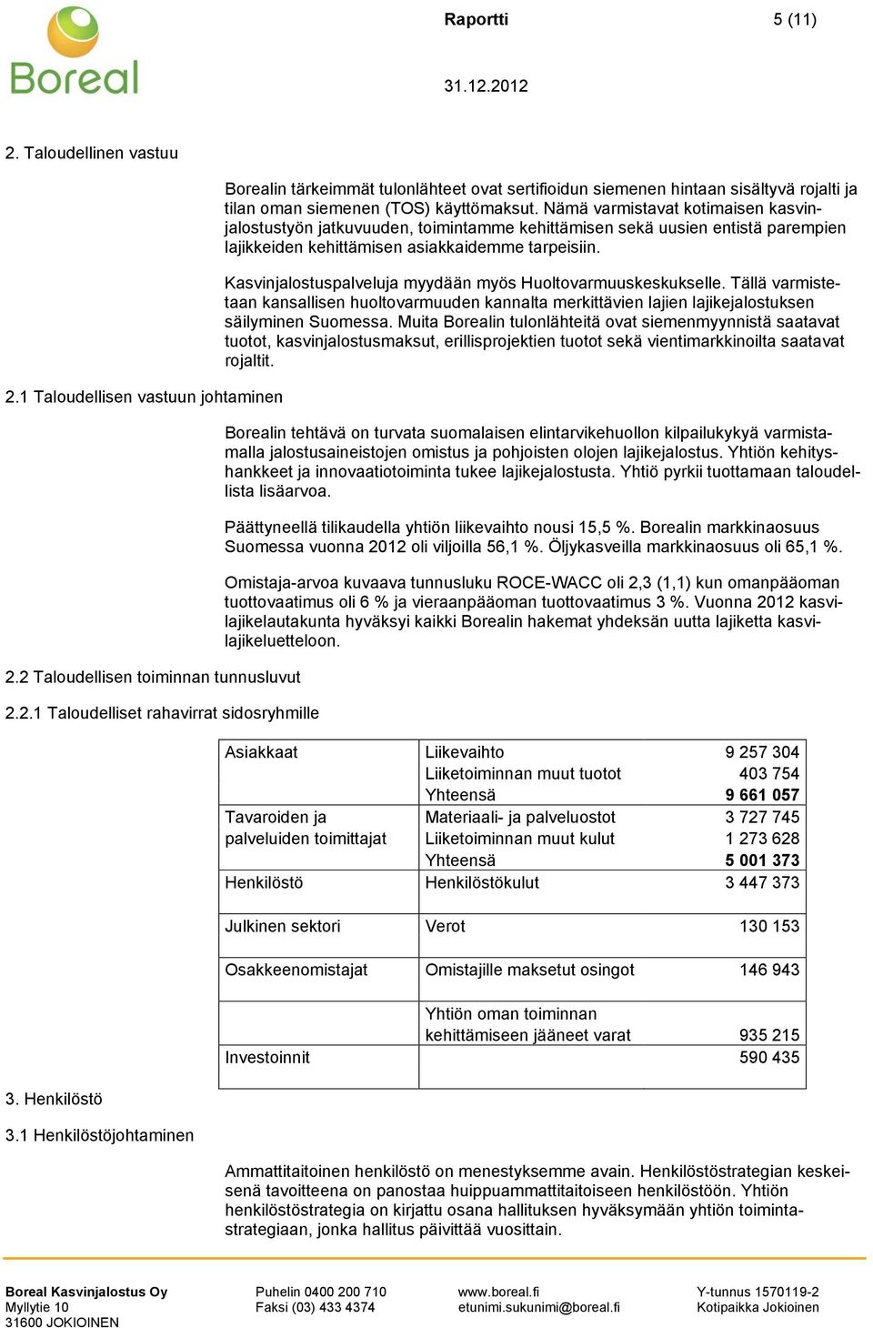 Nämä varmistavat kotimaisen kasvinjalostustyön jatkuvuuden, toimintamme kehittämisen sekä uusien entistä parempien lajikkeiden kehittämisen asiakkaidemme tarpeisiin.