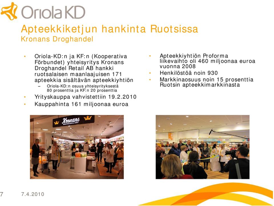 prosenttia ja KF:n 20