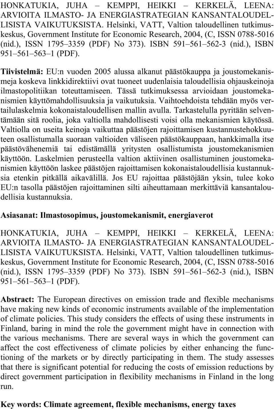 ), ISBN 951 561 563 1 (PDF).