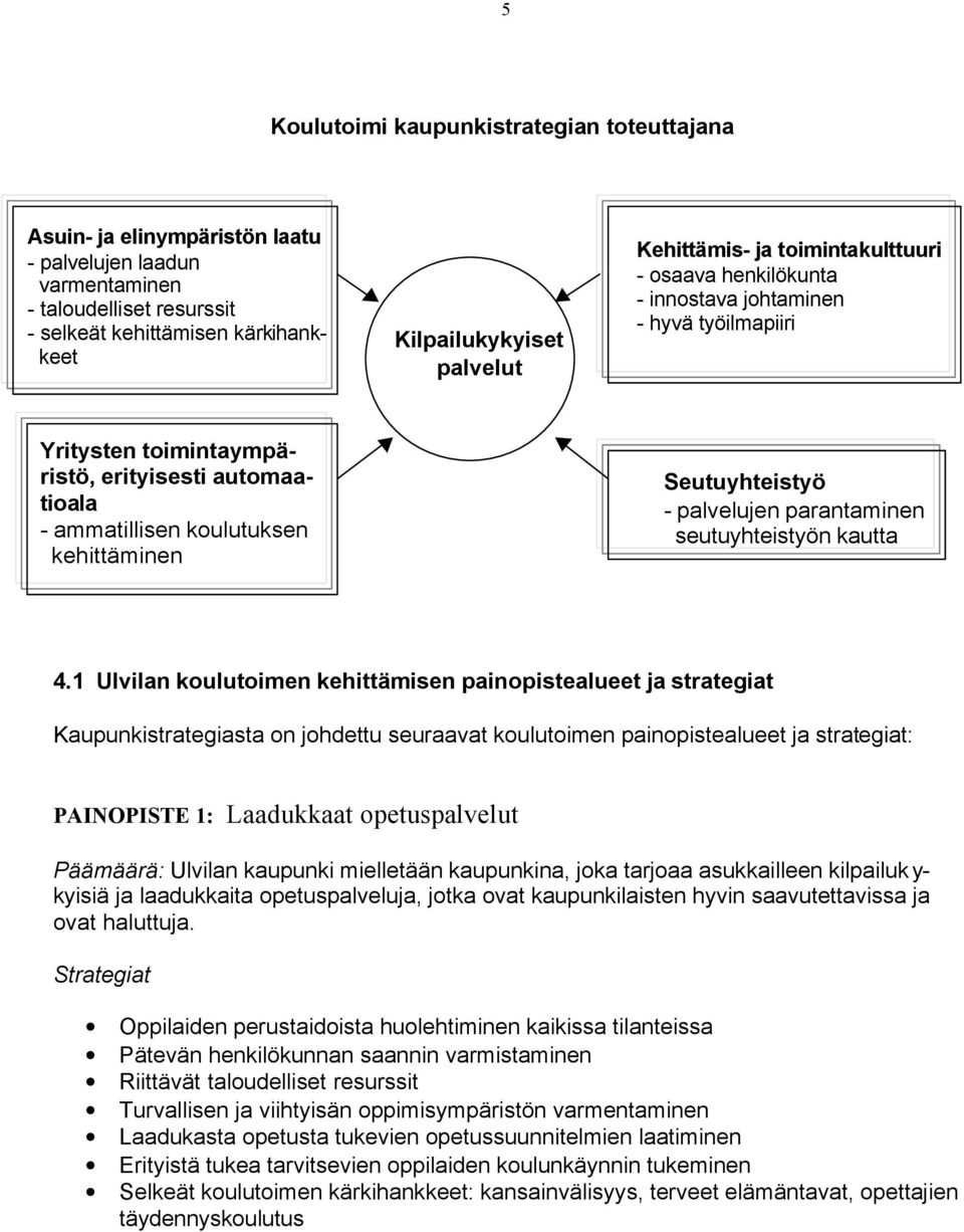 Seutuyhteistyö - palvelujen parantaminen seutuyhteistyön kautta 4.