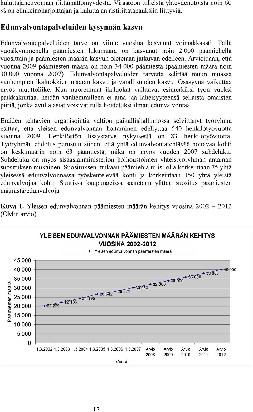 Tällä vuosikymmenellä päämiesten lukumäärä on kasvanut noin 2 000 päämiehellä vuosittain ja päämiesten määrän kasvun oletetaan jatkuvan edelleen.