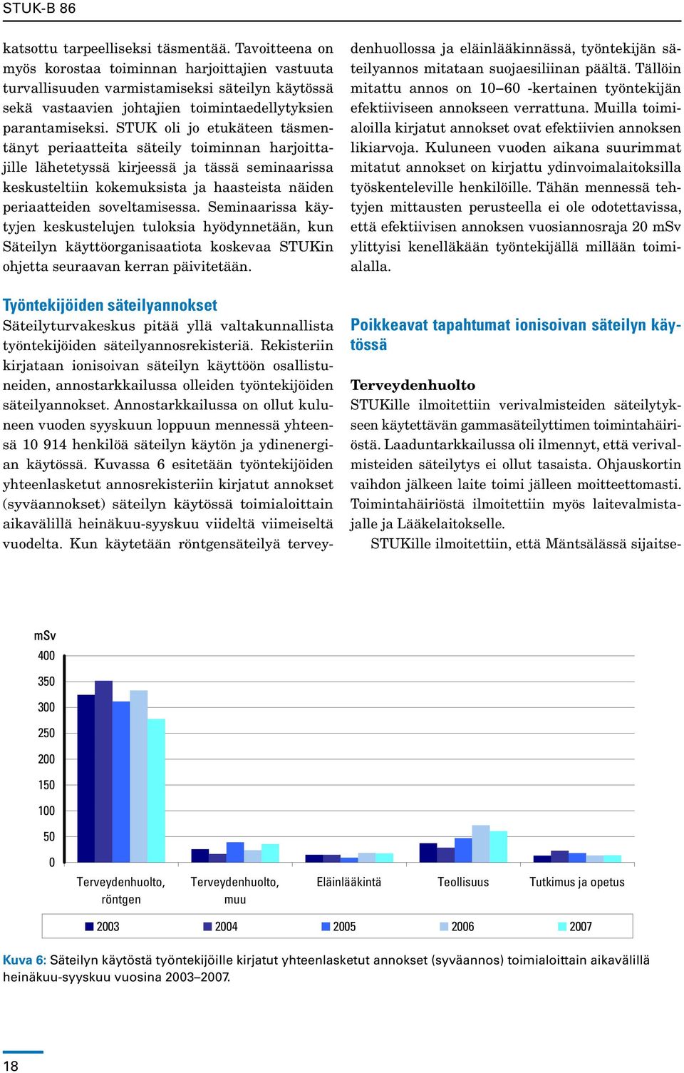 STUK oli jo etukäteen täsmentänyt periaatteita säteily toiminnan harjoittajille lähetetyssä kirjeessä ja tässä seminaarissa keskusteltiin kokemuksista ja haasteista näiden periaatteiden