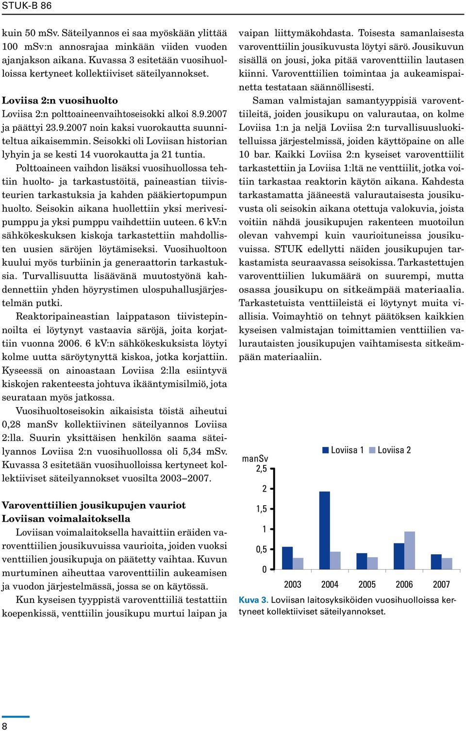 Seisokki oli Loviisan historian lyhyin ja se kesti 14 vuorokautta ja 21 tuntia.