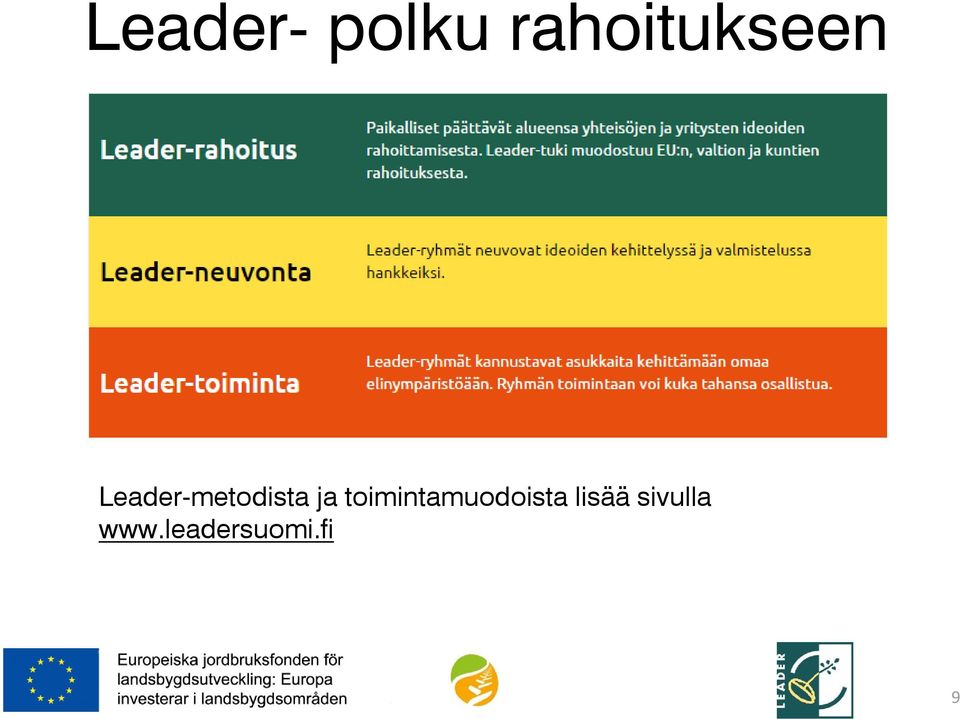 Leader-metodista ja