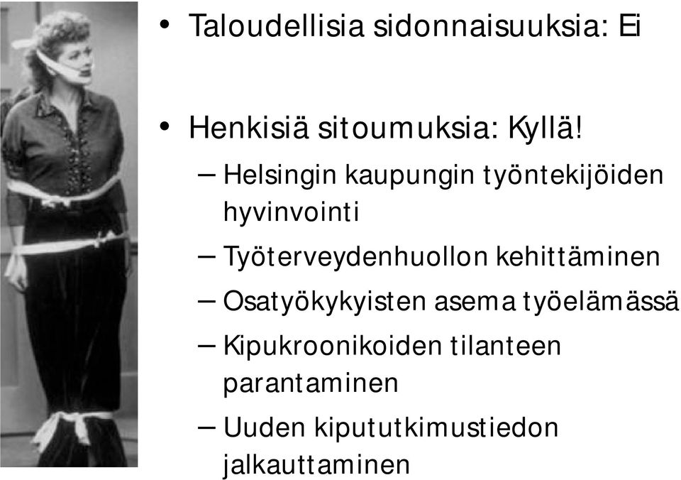 Työterveydenhuollon kehittäminen Osatyökykyisten asema