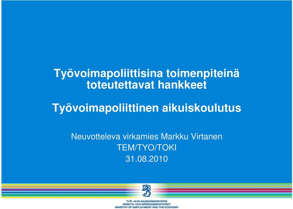 Työvoimapoliittinen aikuiskoulutus