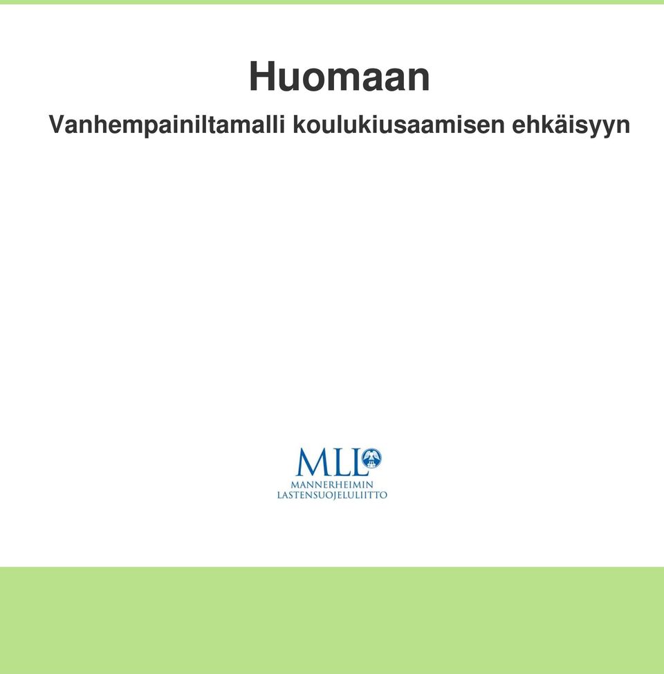 OPPIMISPÄIVÄKIRJA Huomaan