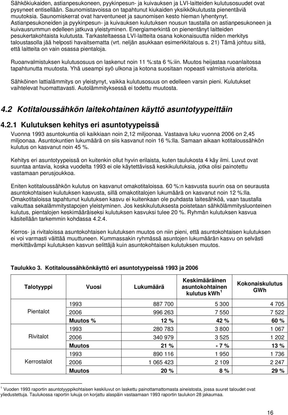 Astianpesukoneiden ja pyykinpesun- ja kuivauksen kulutuksen nousun taustalla on astianpesukoneen ja kuivausrummun edelleen jatkuva yleistyminen.