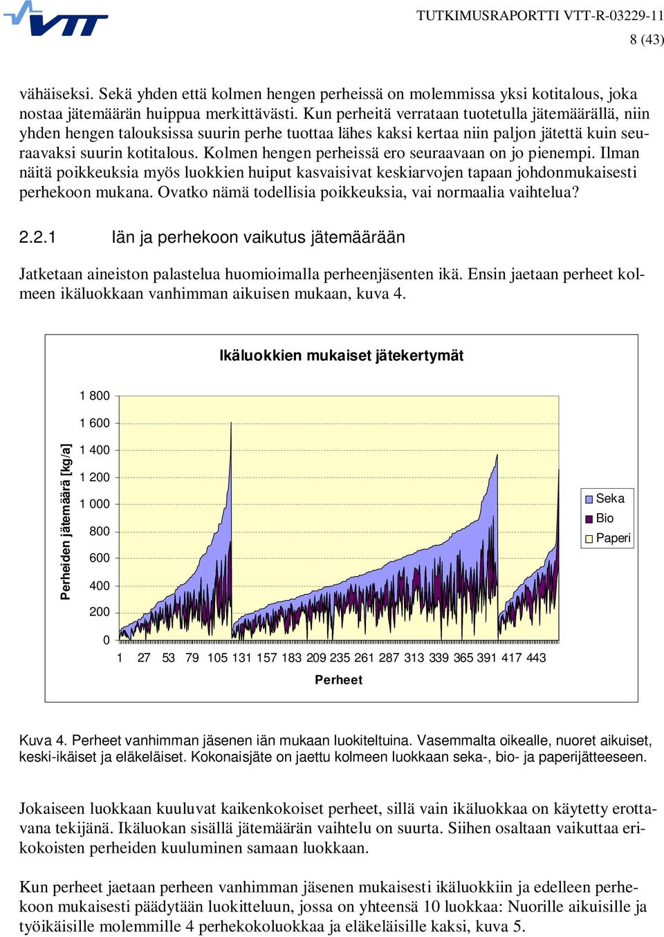 Kolmen hengen perheissä ero seuraavaan on jo pienempi. Ilman näitä poikkeuksia myös luokkien huiput kasvaisivat keskiarvojen tapaan johdonmukaisesti perhekoon mukana.