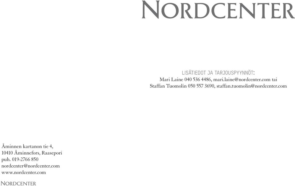 nordcenter.