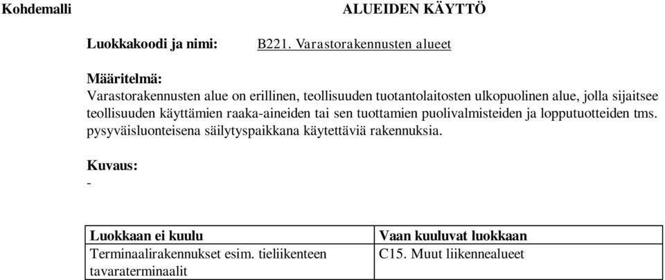 sen tuottamien puolivalmisteiden ja lopputuotteiden tms.