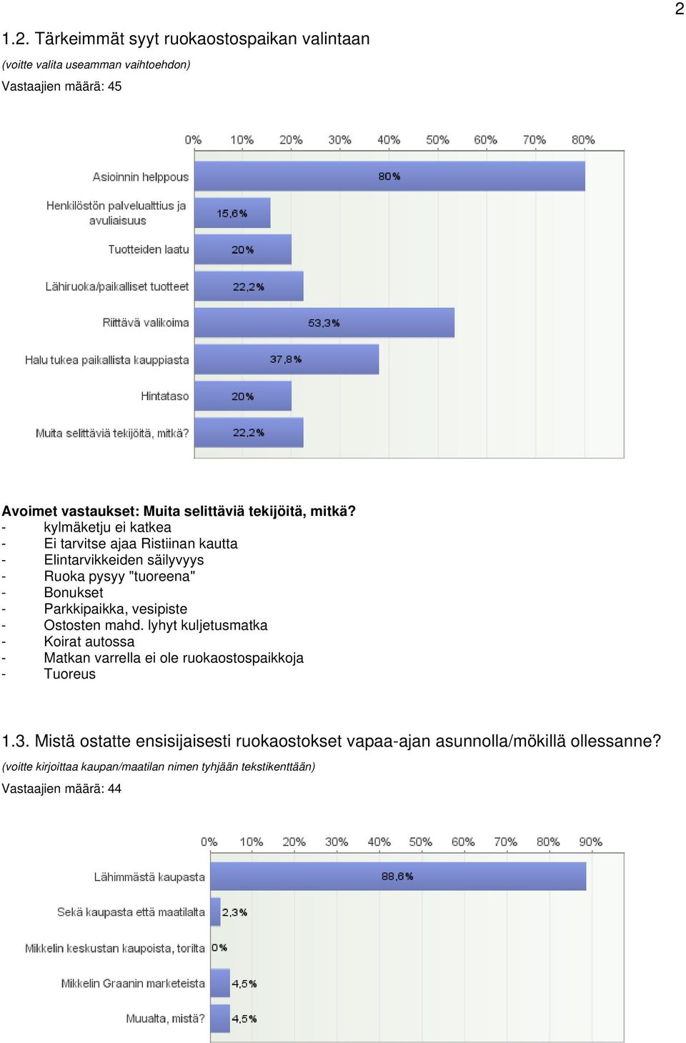 - kylmäketju ei katkea - Ei tarvitse ajaa Ristiinan kautta - Elintarvikkeiden säilyvyys - Ruoka pysyy "tuoreena" - Bonukset - Parkkipaikka,