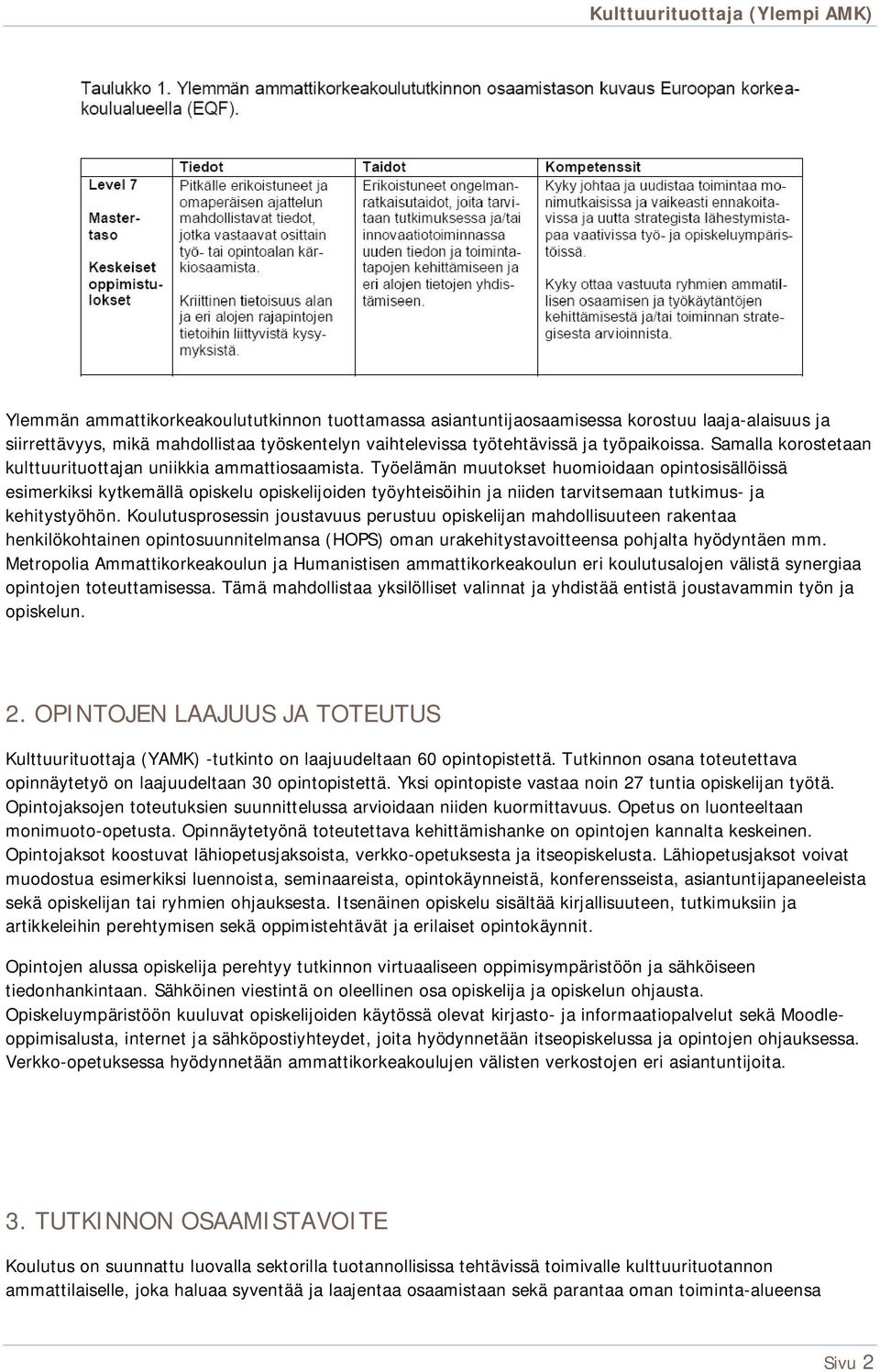 Työelämän muutokset huomioidaan opintosisällöissä esimerkiksi kytkemällä opiskelu opiskelijoiden työyhteisöihin ja niiden tarvitsemaan tutkimus- ja kehitystyöhön.