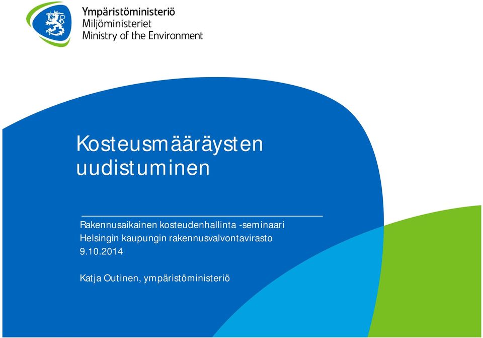 -seminaari Helsingin kaupungin