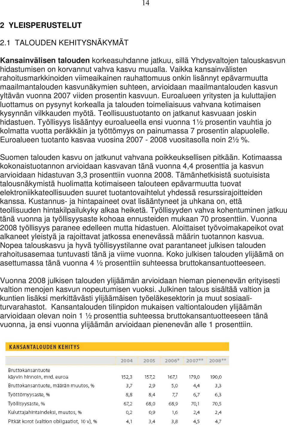 prosentin kasvuun. Euroalueen yritysten ja kuluttajien luottamus on pysynyt korkealla ja talouden toimeliaisuus vahvana kotimaisen kysynnän vilkkauden myötä.