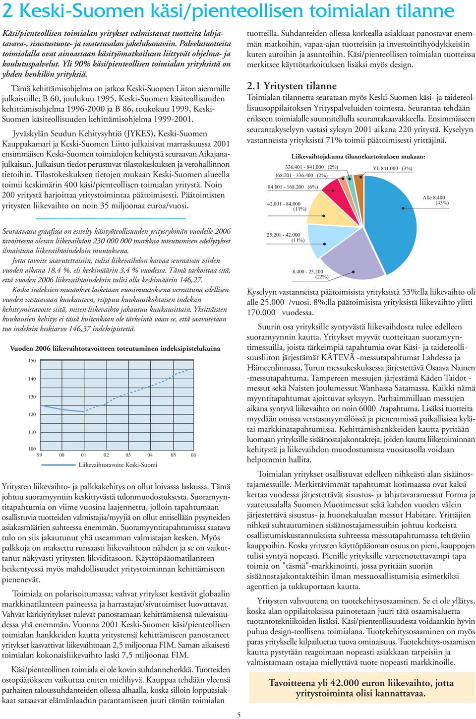 Tämä kehittämisohjelma on jatkoa Keski-Suomen Liiton aiemmille julkaisuille; B 60, joulukuu 1995, Keski-Suomen käsiteollisuuden kehittämisohjelma 1996-2000 ja B 86, toukokuu 1999, Keski- Suomen