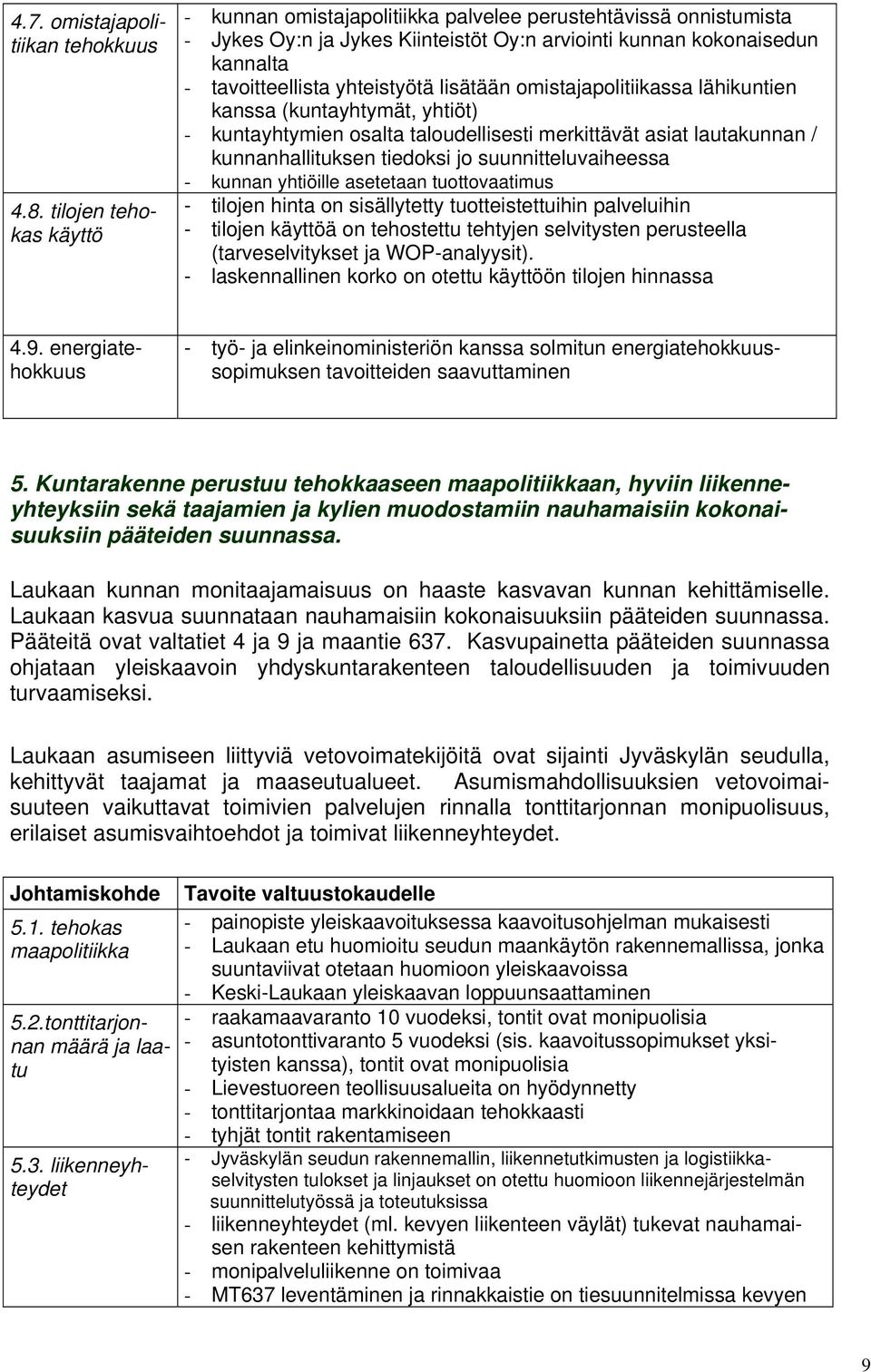 lisätään omistajapolitiikassa lähikuntien kanssa (kuntayhtymät, yhtiöt) - kuntayhtymien osalta taloudellisesti merkittävät asiat lautakunnan / kunnanhallituksen tiedoksi jo suunnitteluvaiheessa -