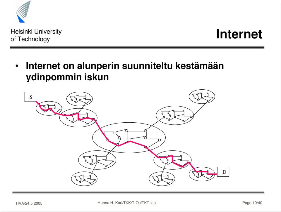 kestämään ydinpommin iskun S